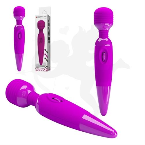 Masajeador vibrador microfono de velocidad regulable